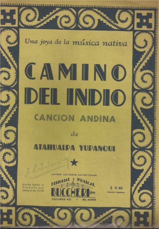 Camino del Indio 1939